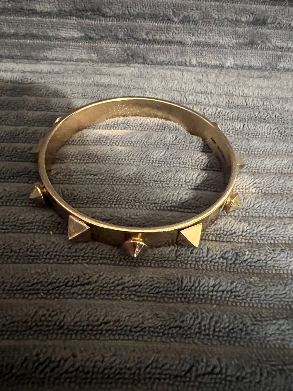 Iosselliani Pyramid Stud Bangle Bracelet